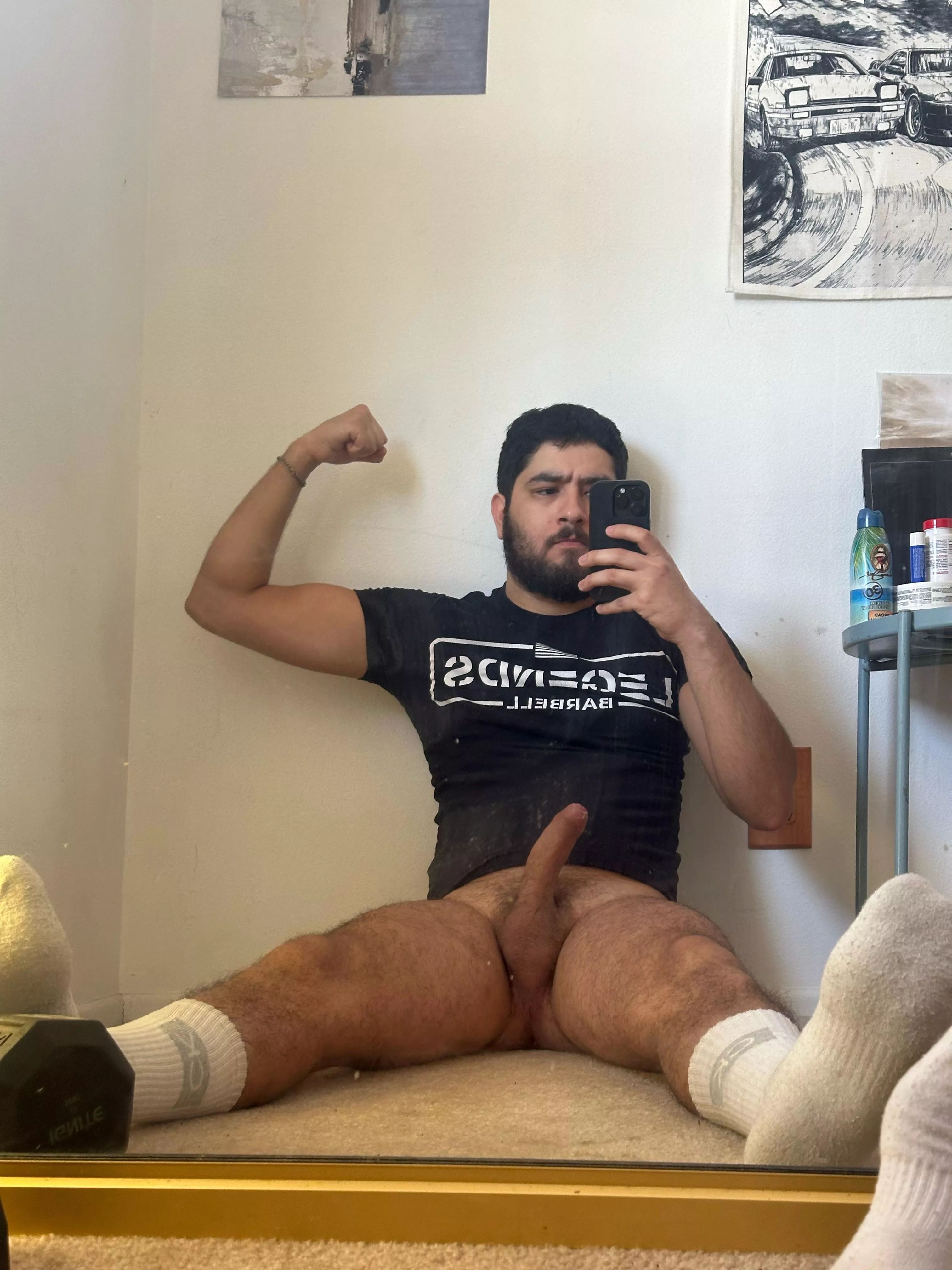 Let’s work out 😈 posted by amcrater