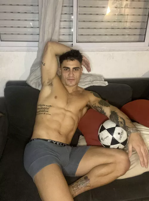 Loving my soccer abs? Want more? by OliverKinggxoxo