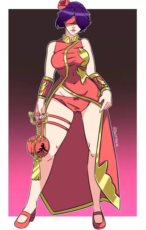 Madame Seris parts her Dress (Summer, MaeveBestGirl) by gifsundgirls