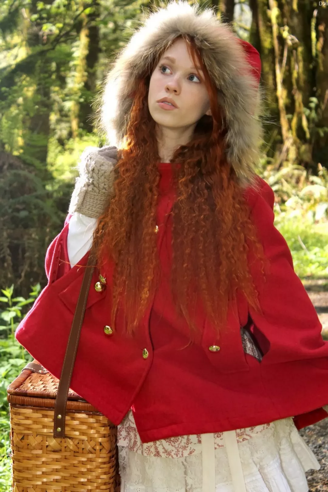 Red riding hood. posted by DrWanksalot