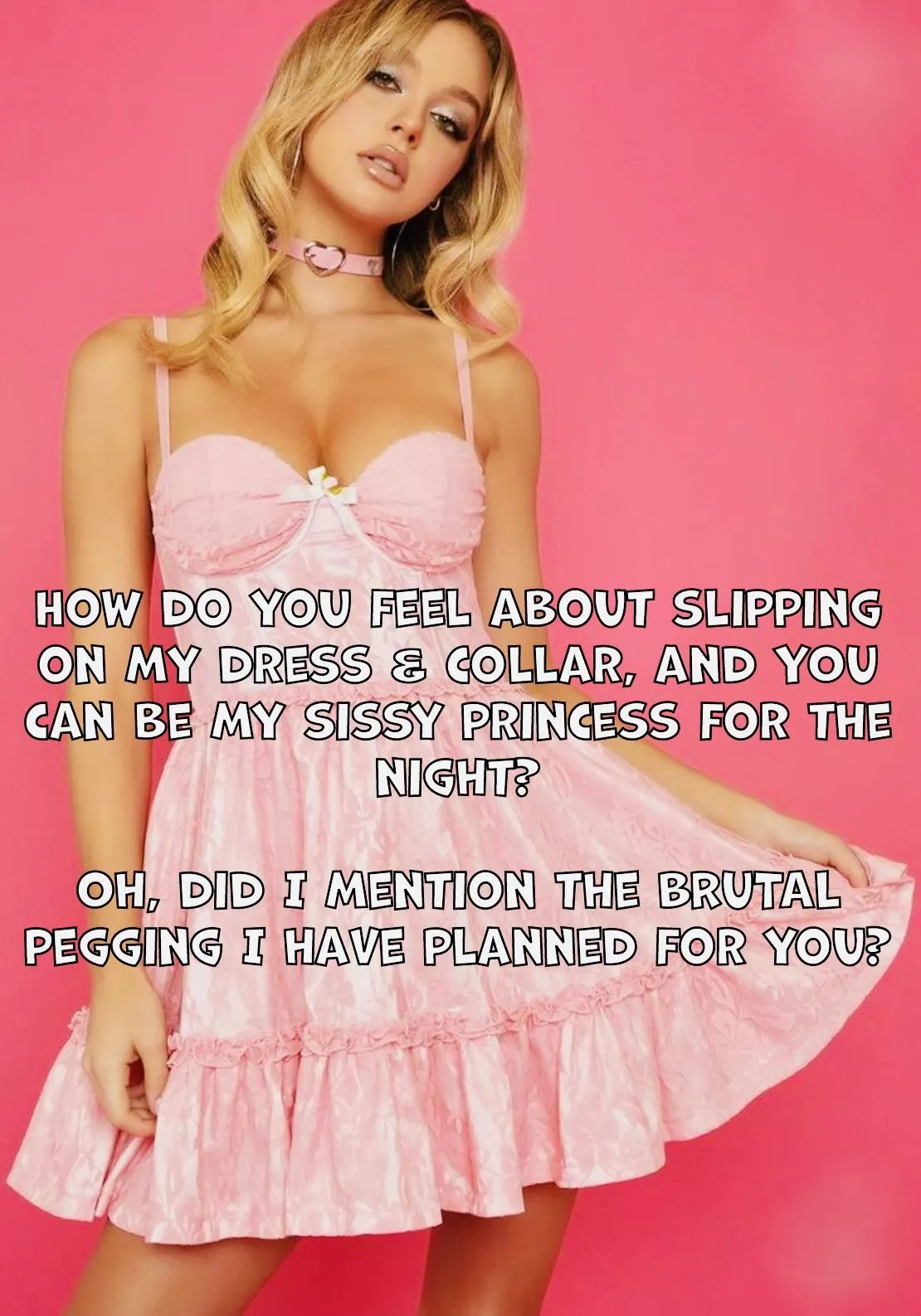 Well? Are you happy to be the bitch tonight?  posted by biffa_b_