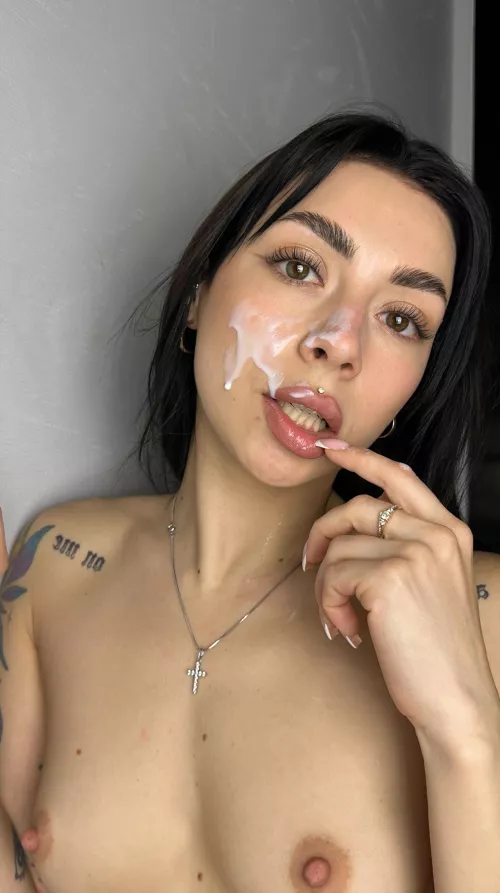 what will you do to me when you cum on my cute young face by scarlettdo