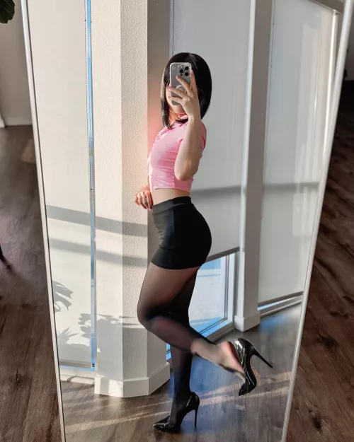 Where shall I meet you tonight, in the supply closet or under your desk? 🤭 by fun-sized-asian