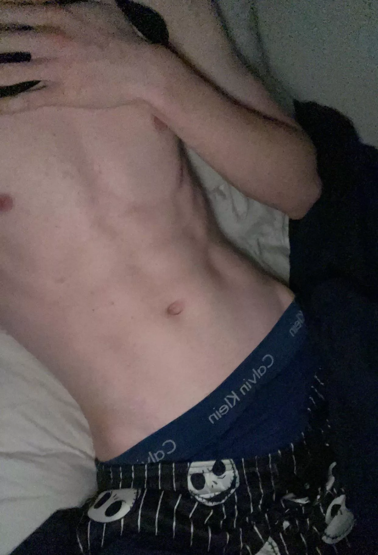 anyone wanna help me out of these pj pants ? posted by Boring_Music3339