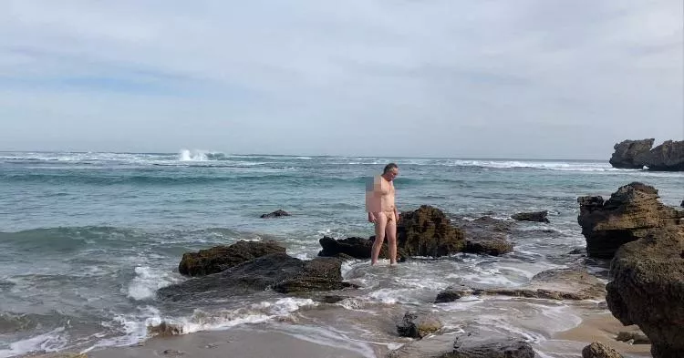 Even cloudy days are great days to be nude at the beach  posted by Funandenjoyment
