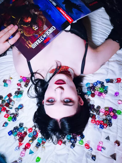 [F] what's everyone's favourite type of dice? 🎲 by Doll_ita