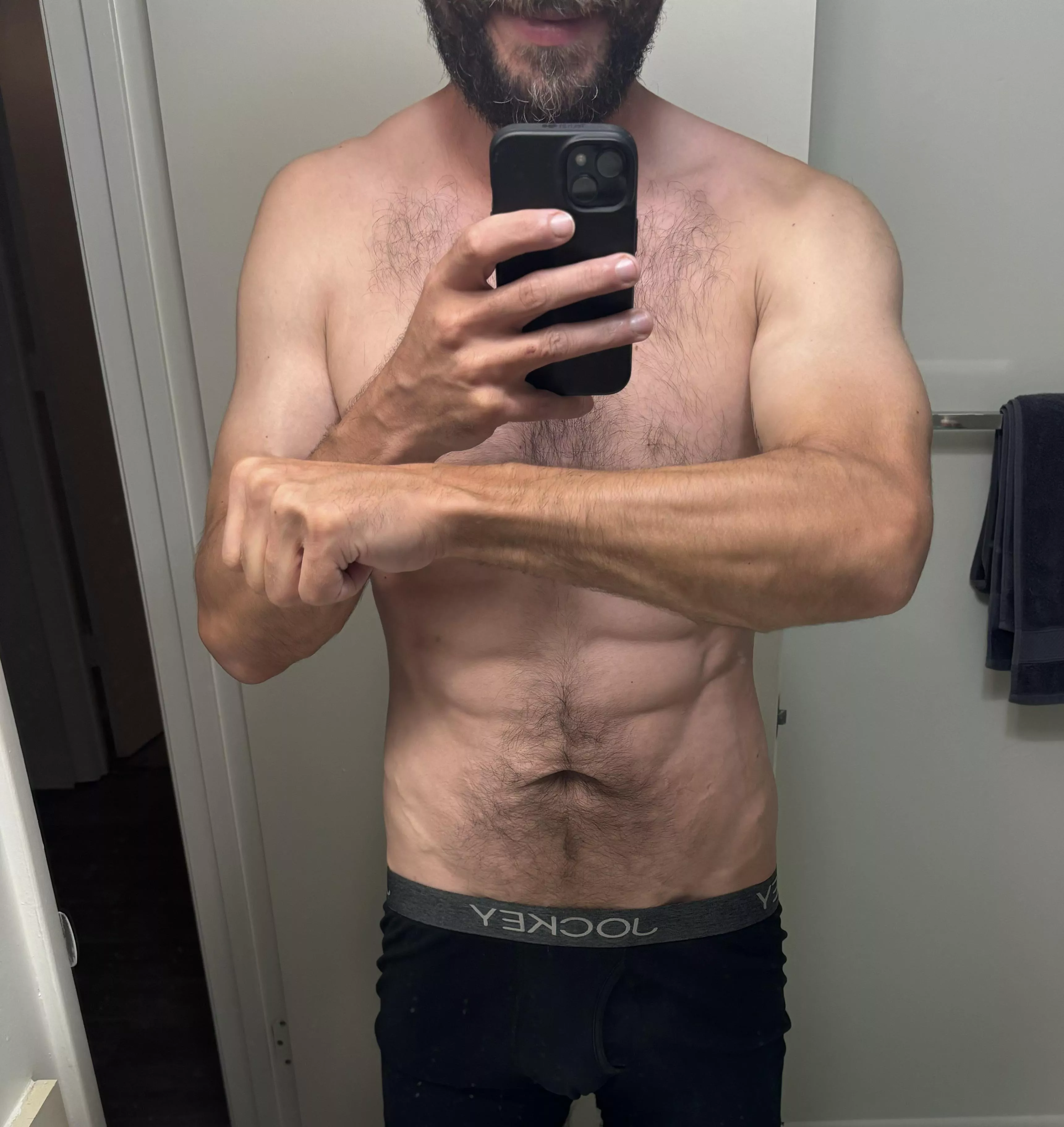 Farmers tan. The days are getting hot. posted by MiddleAgeAmature