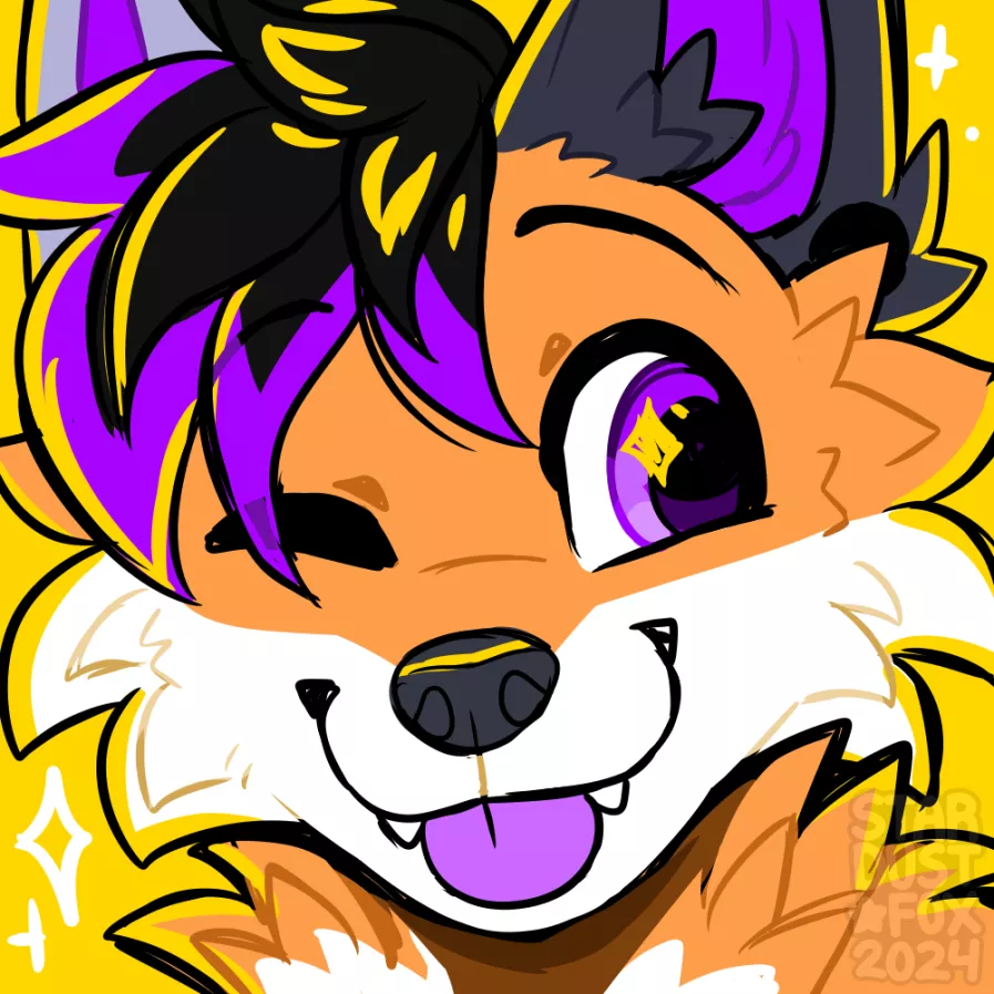 I love being such a silly lil fox! ^-^ [StardustFox] posted by ScrambleFox