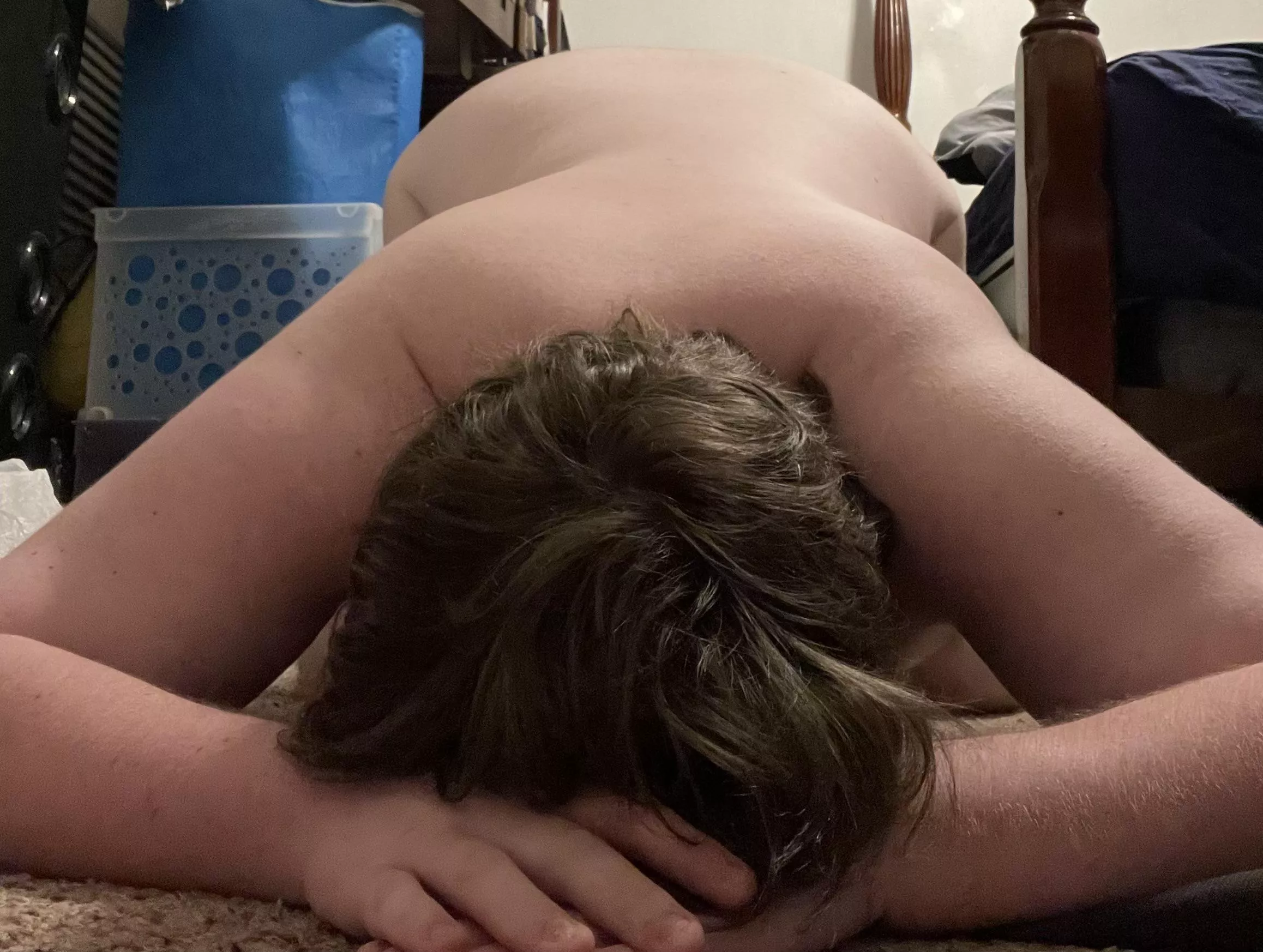 I love seeing myself like this. Imagining my body jiggling….. posted by smoothbigboy