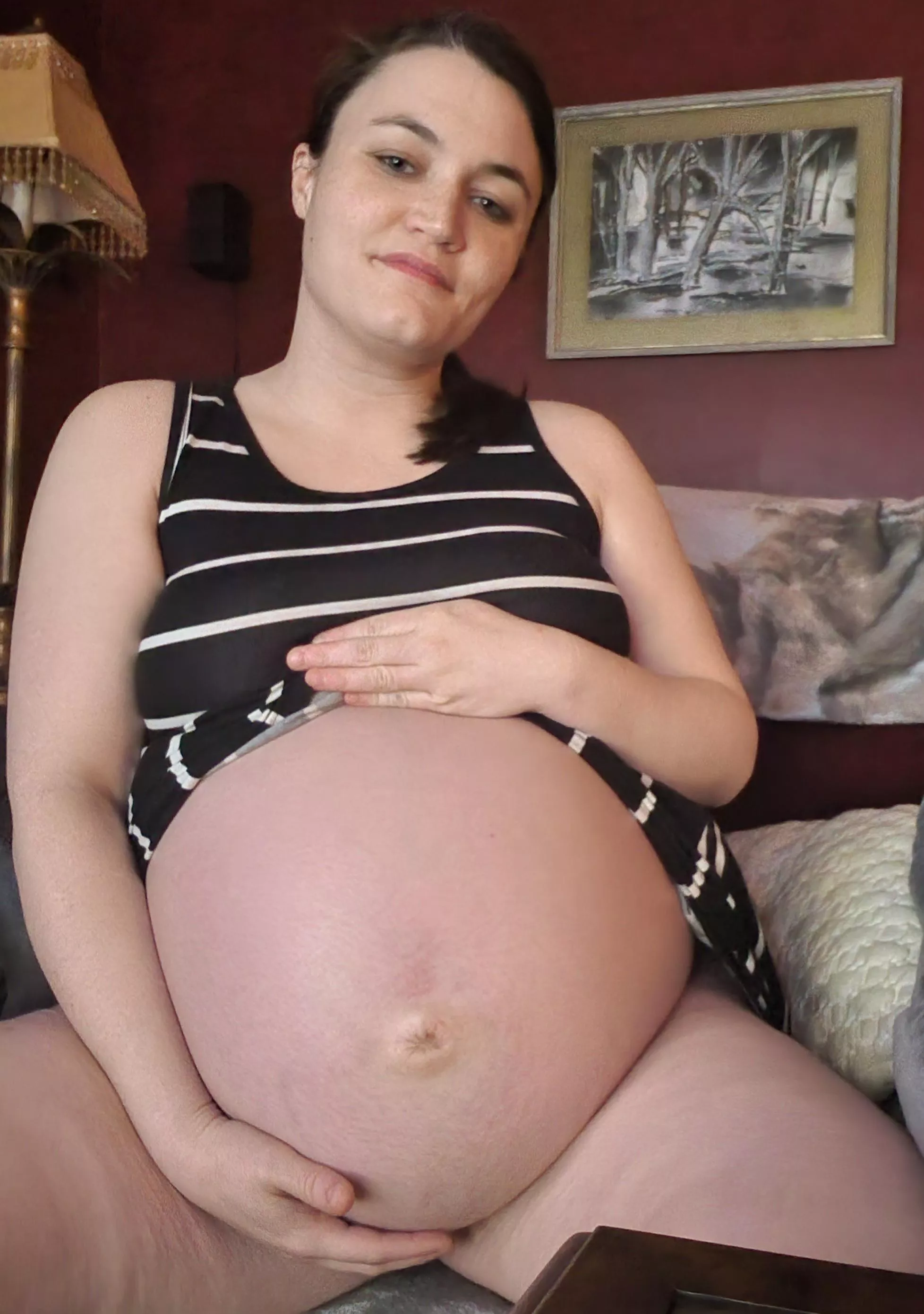 I wanna go on a date tonight. At 9 months pregnant where are you taking me and what are we doing? 🧚🏼‍♀️ ✨️ ✨️  posted by PrincessCassidyRain