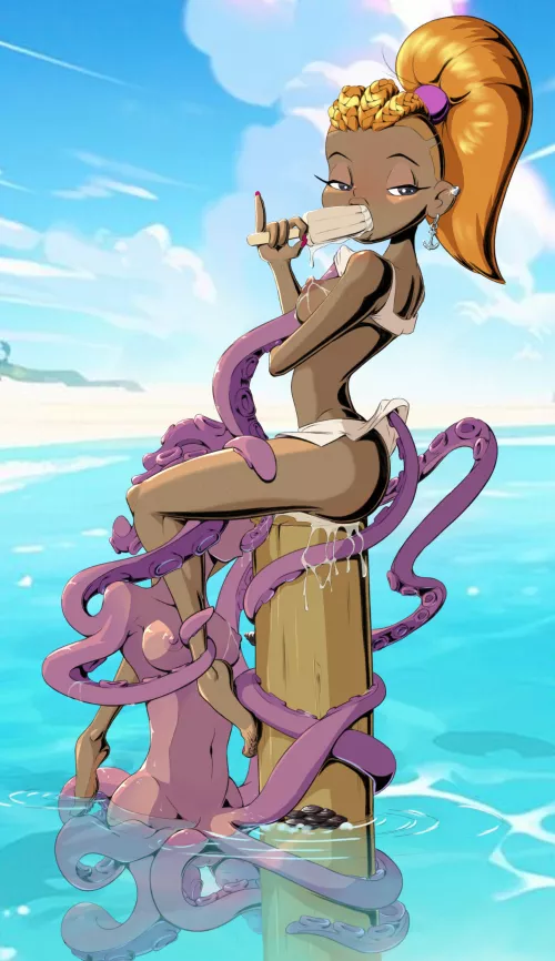 Ice cream on a stick  by aPodmogaNePrishla