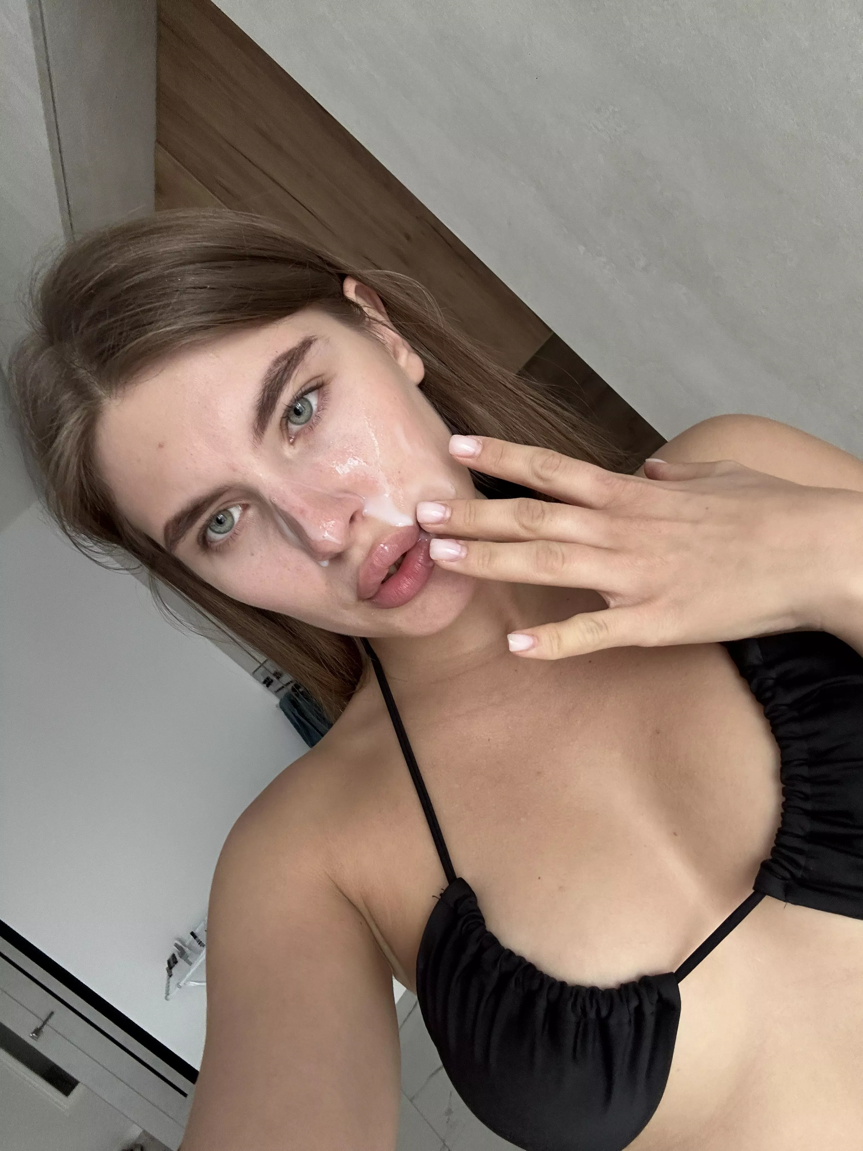 I'm happiest when I'm cum covered posted by AuroraAnggel