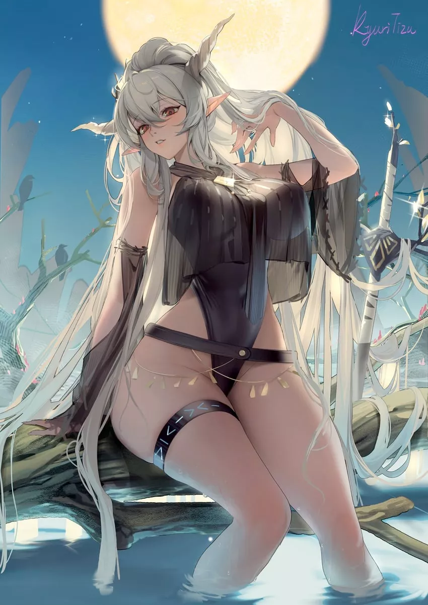 Moonlit Maiden (KyuriTizu) posted by asap_pocki