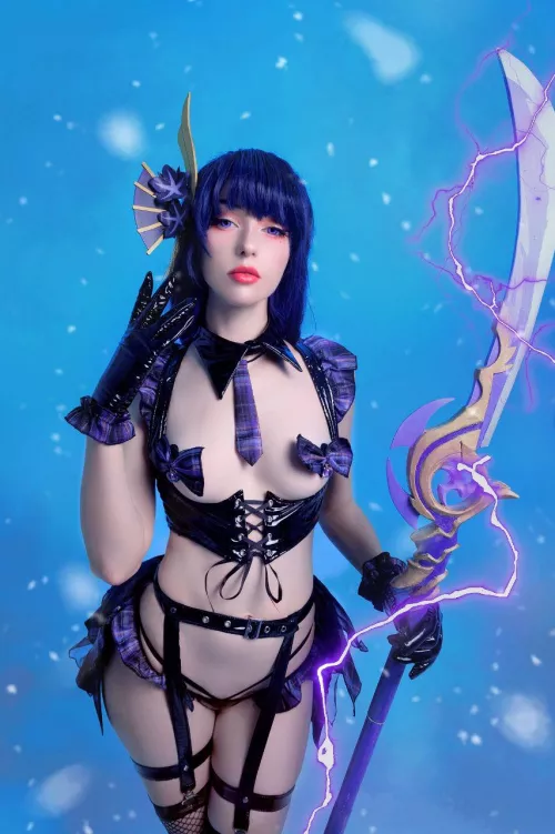 Raiden Shogun from Genshin impact by Axilirator by Axilirator_Cosplay