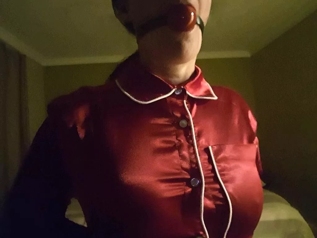 (Re)Strained and Silent in Satin posted by redranga66