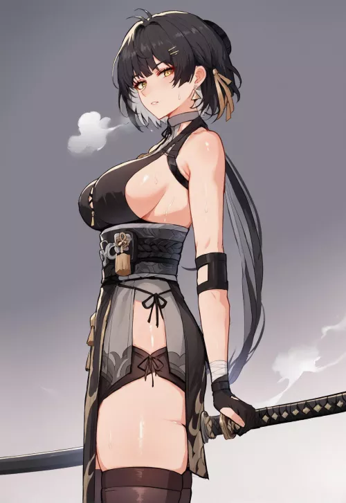 Rover from wuthering waves by xKillua666