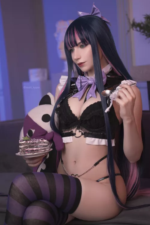 Stocking from [Panty & Stocking with Garterbelt] by (michi_kyunn) by michi_kyunn