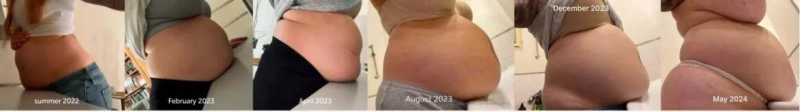 The evolution of one very horny feedee 🤭 posted by majabittner