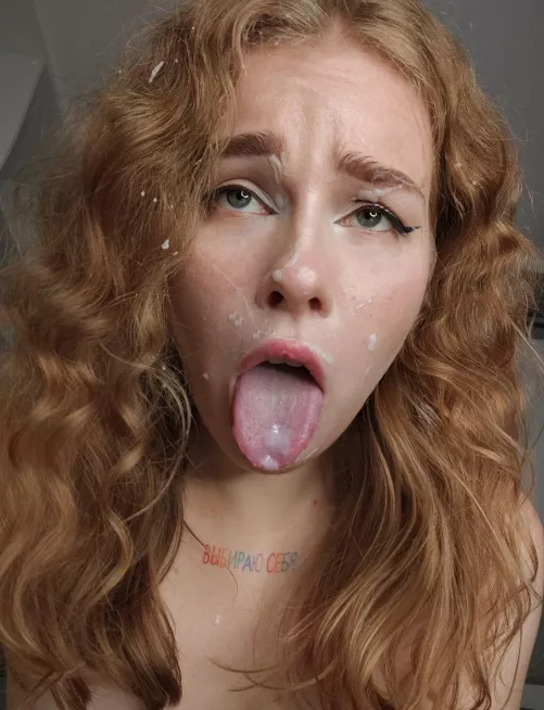 This is probably the messiest facial I've ever had by JennyKitty_