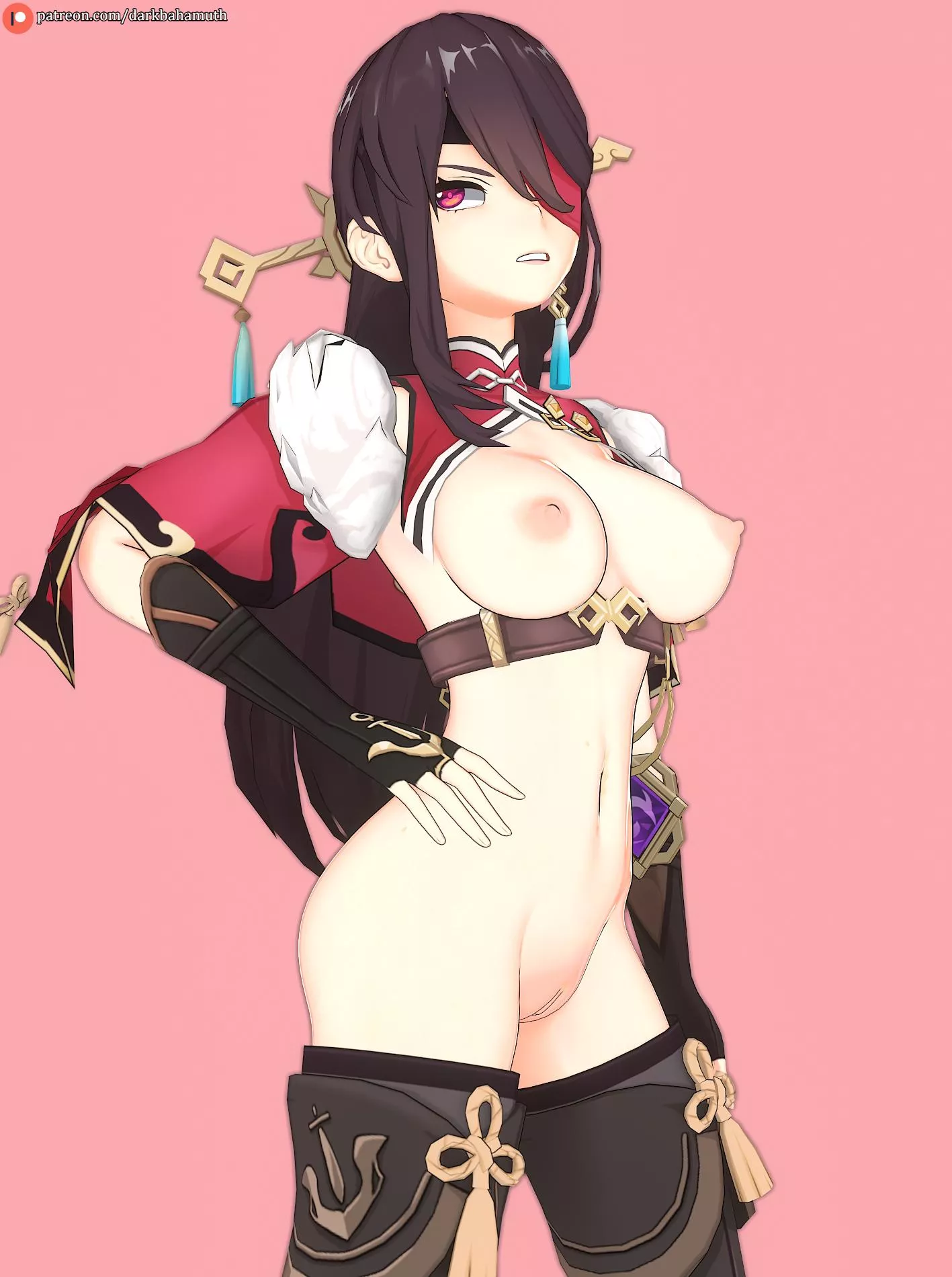 Beidou lets you see (Darkbahamuth) [Genshin Impact] posted by Darkbahamuthh