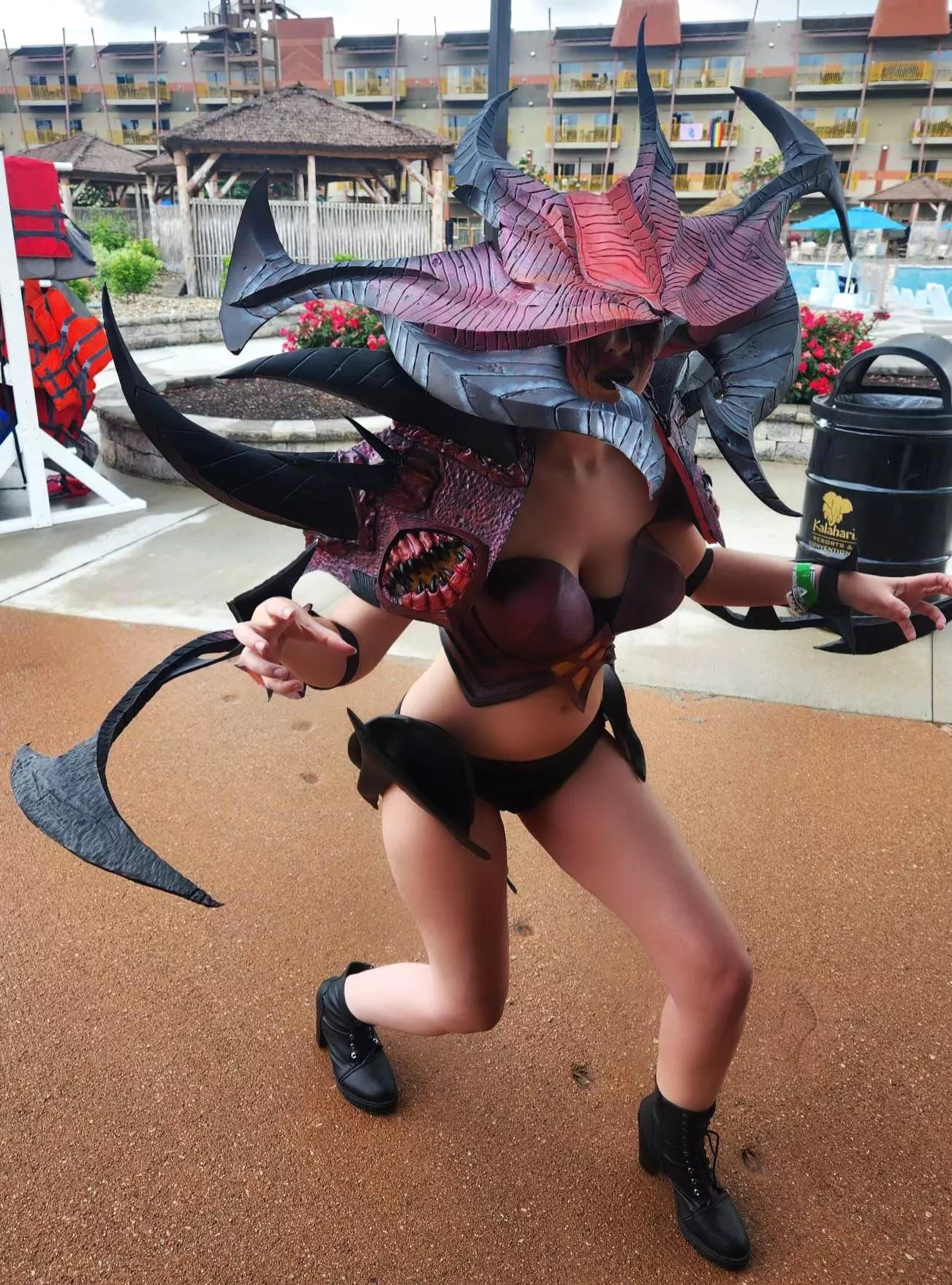 Diablo cosplay by Kessie Vao posted by KestrelleV