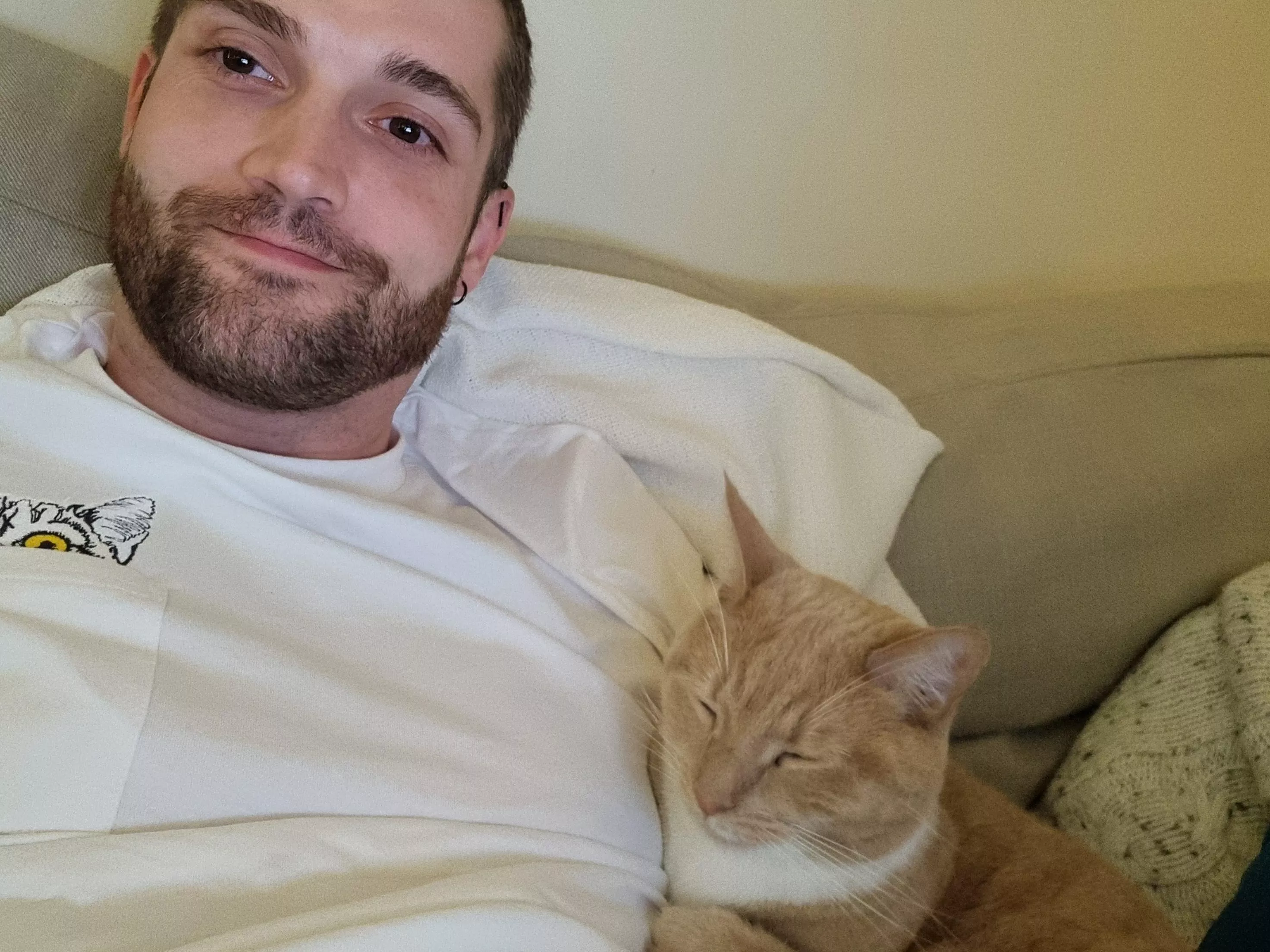 First time he ever snuggled like this posted by Blasmere