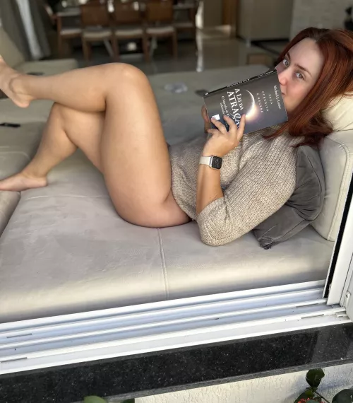 Freckles and no panties  by Puzzled_MJ