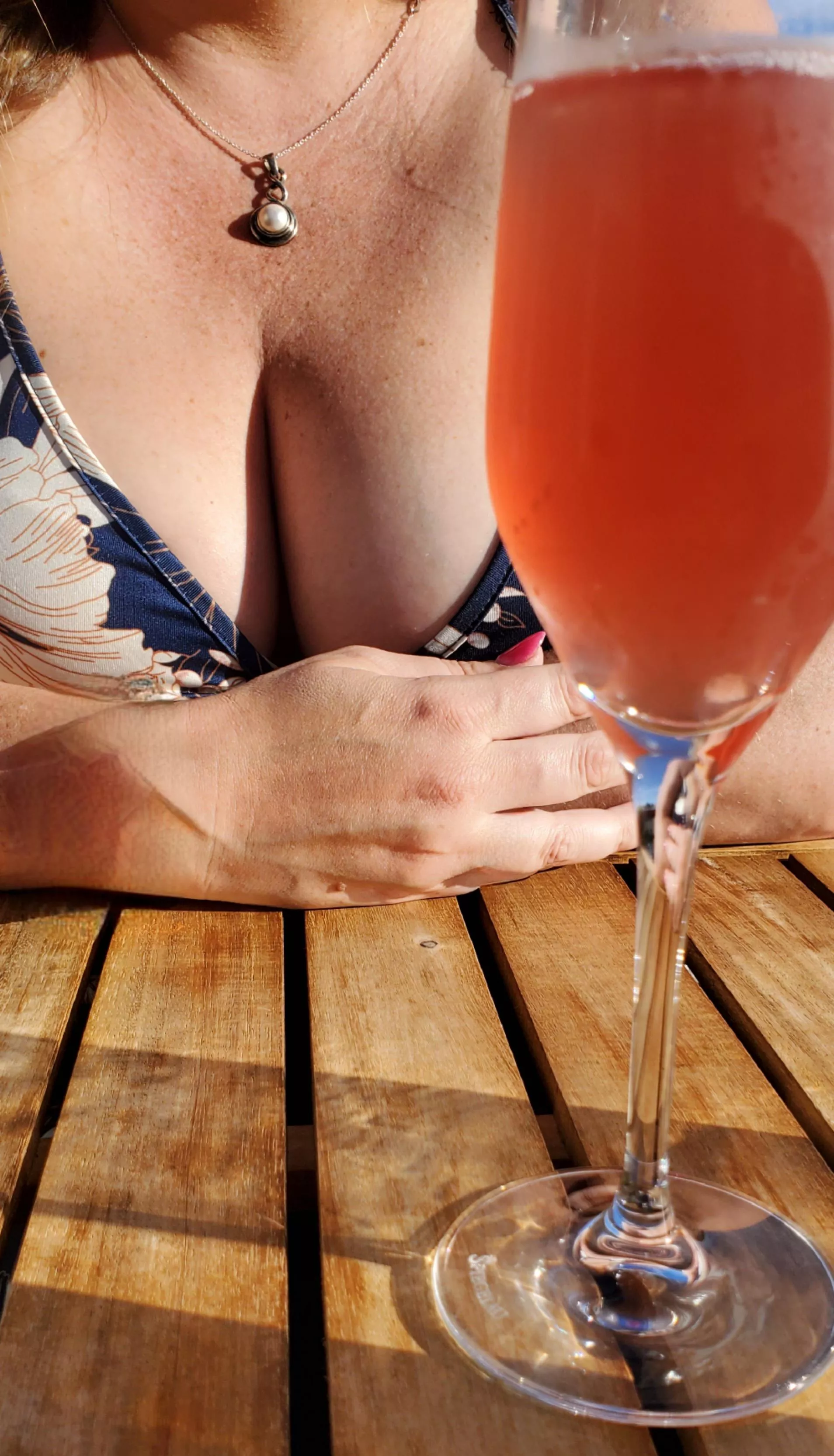 How can you beat a Rose and boobs on a hot summer day?  posted by MsTeacherToes