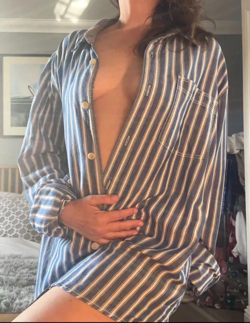 Love to wear a shirt naked by pandora0405