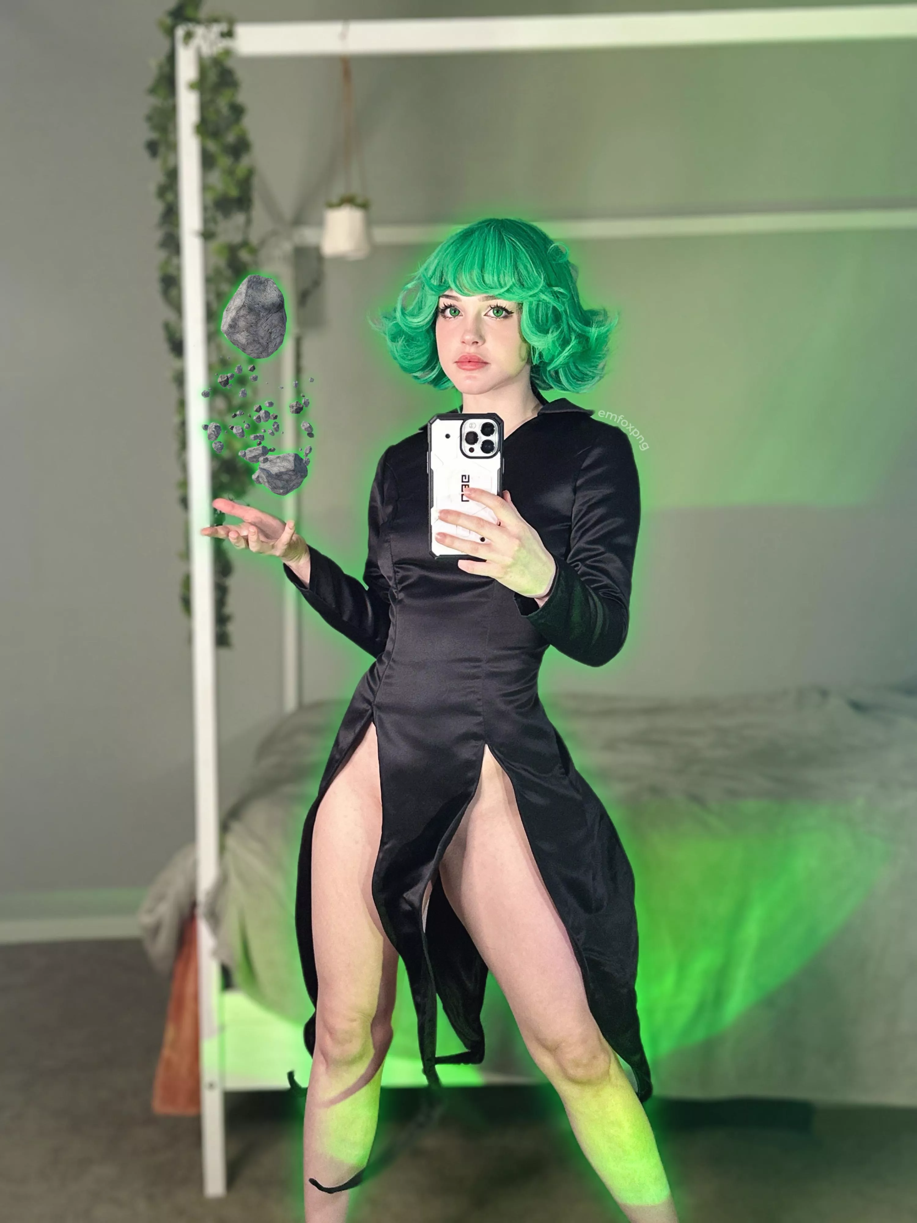 Me as Tatsumaki from One Punch Man (Emfoxpng) posted by Emfoxpng