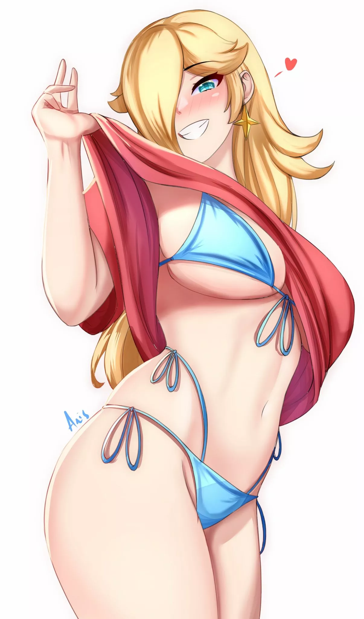 Rosalina teasing posted by Terran117