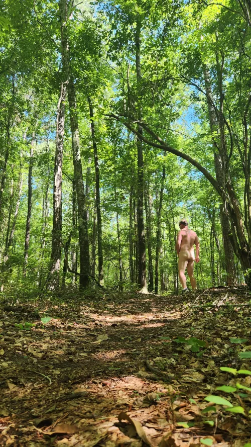 What would you do if you walked up on me on the trail? by BeachHour