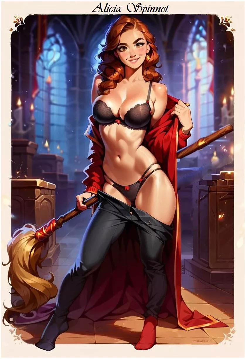 Alicia's Chocolate Frog Card [Rohsaw] posted by Active-Back-19