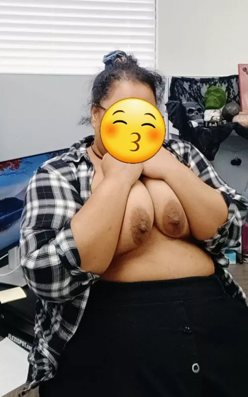 Blasian- I could use some cute guys in my dept. Don't mine the messy hair, it was the end of the day lol by kz_kandie