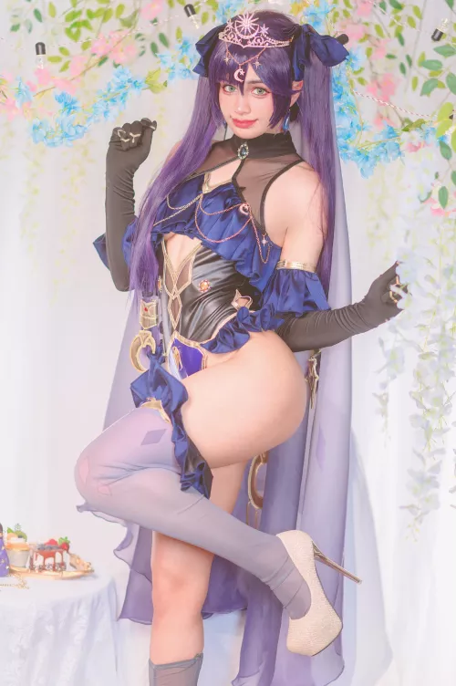 bride mona cosplay by me! by Asvna