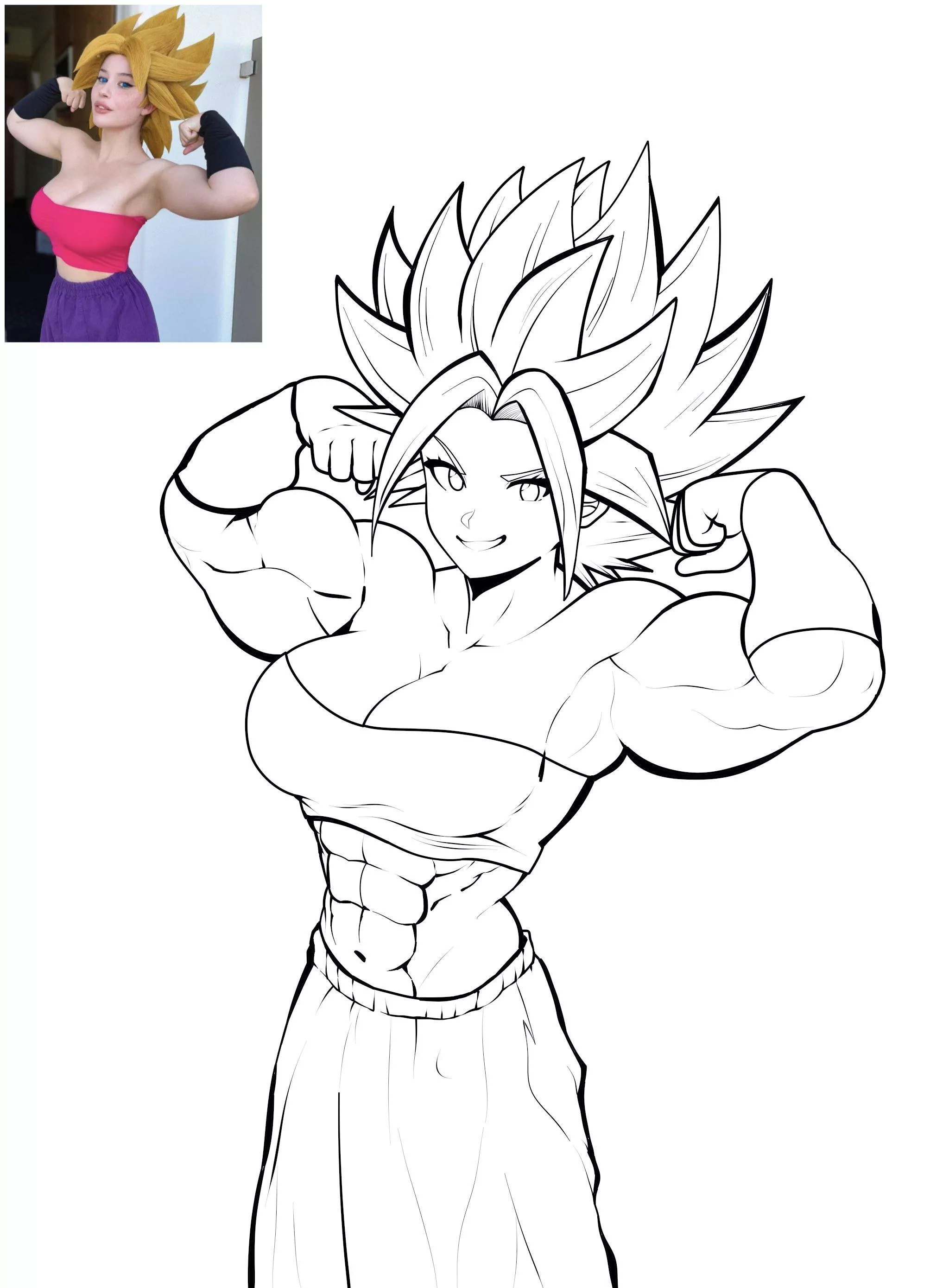 Caulifla [@matchstick_] posted by TheTMoneyMan