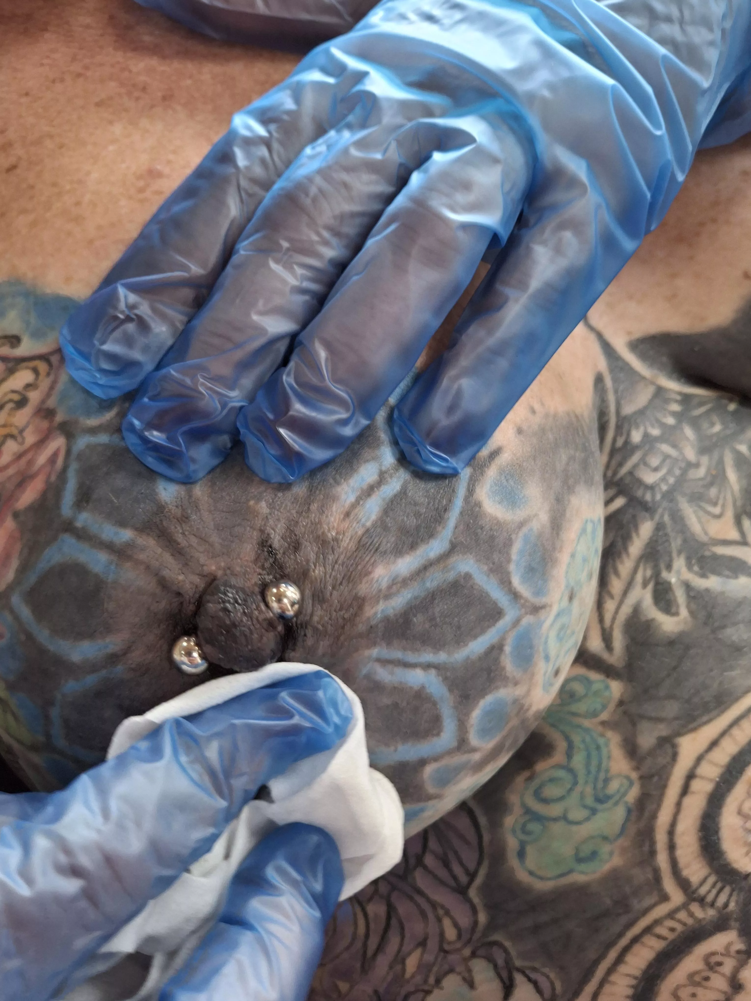 Darkened up my nipples today. posted by hiddensecretink