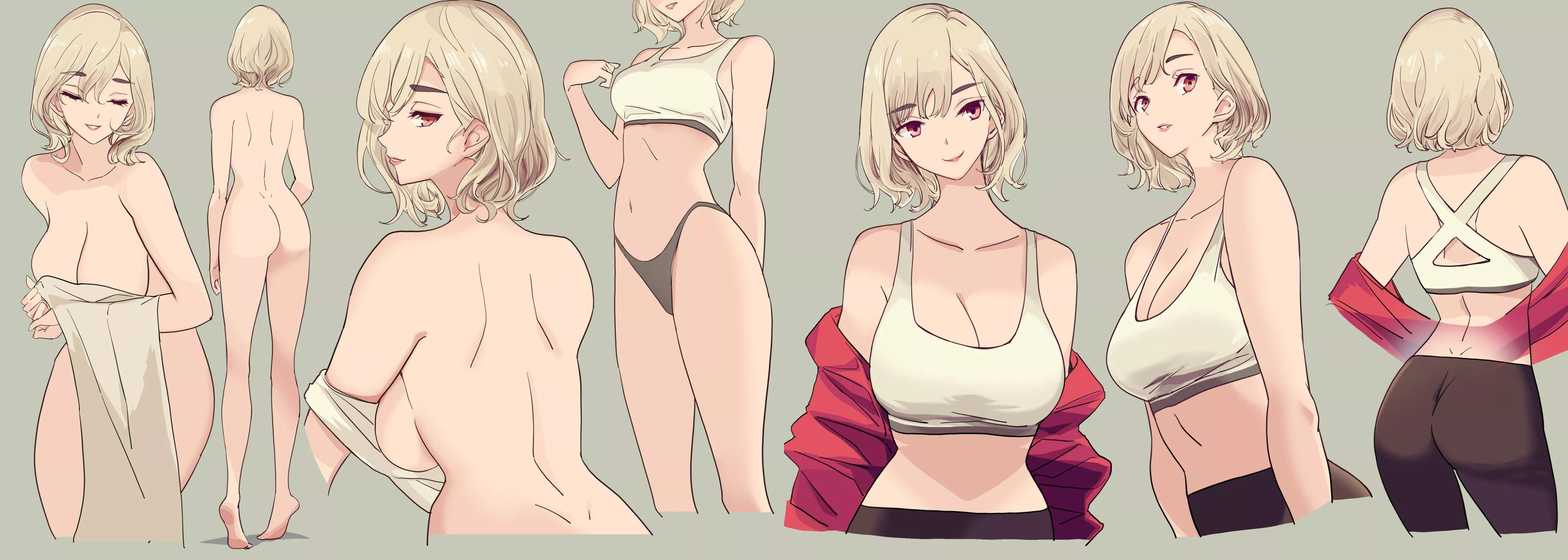 Fitness mommy goes to the gym. And she loves how she looks. (mikotoakemi) posted by Mountain-Image-5134