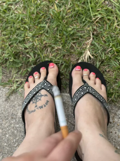 My feet are everything and you can’t resist how perfect they are . by Purple_Rush_9667