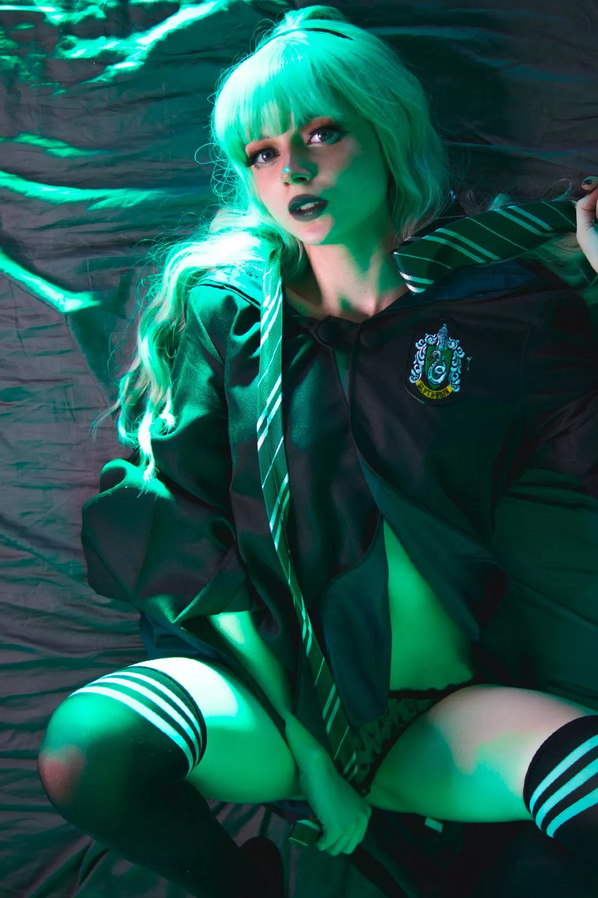 Only the most naughty and mischievous girls get into Slytherin posted by MereOasis