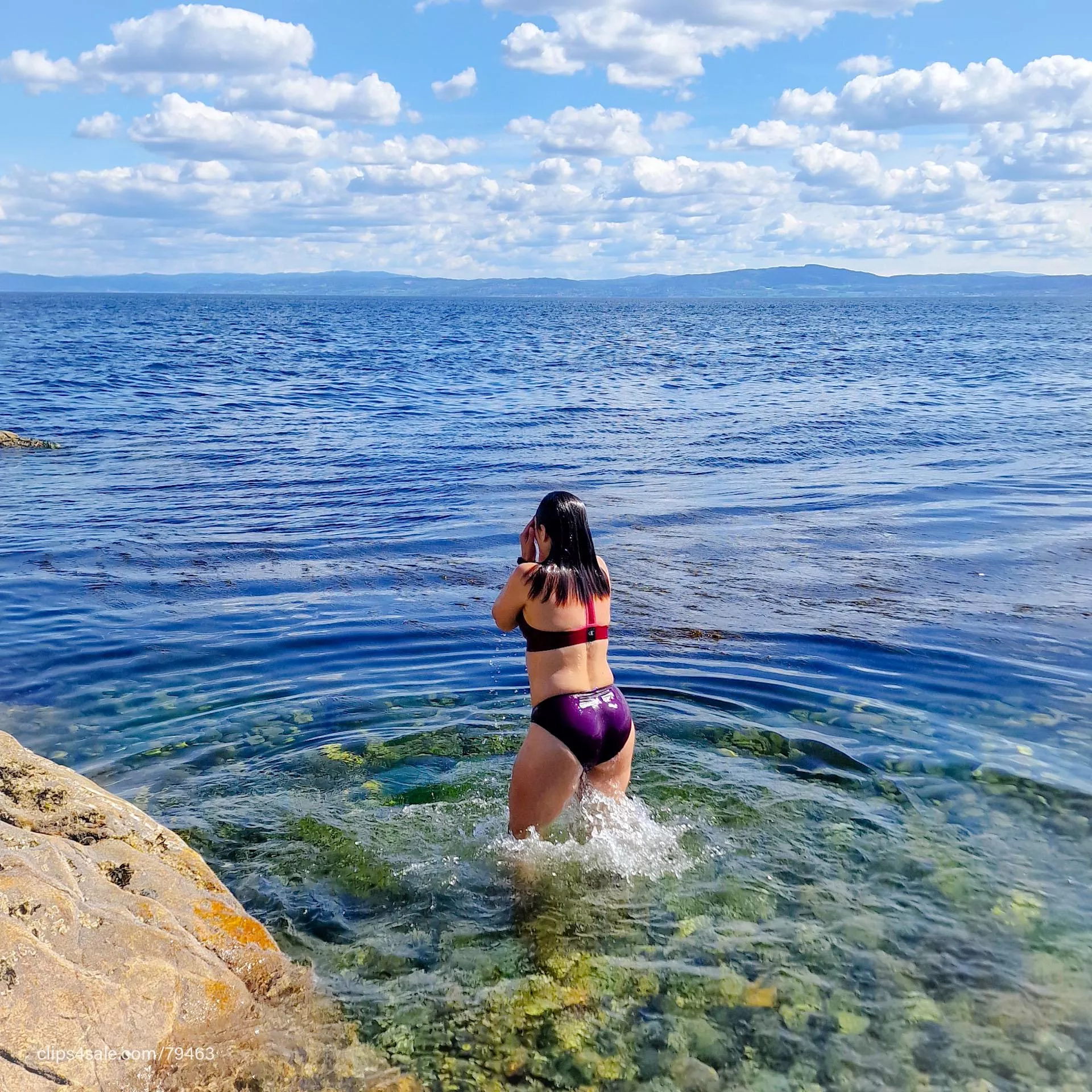 Satin panties in a fjord where a great battle happened in 1199 🤓🇳🇴 posted by IwantSarahMichelle