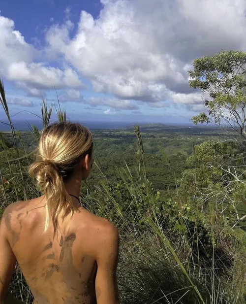 Went on a hike naked the other day by TheForgottenGirlX