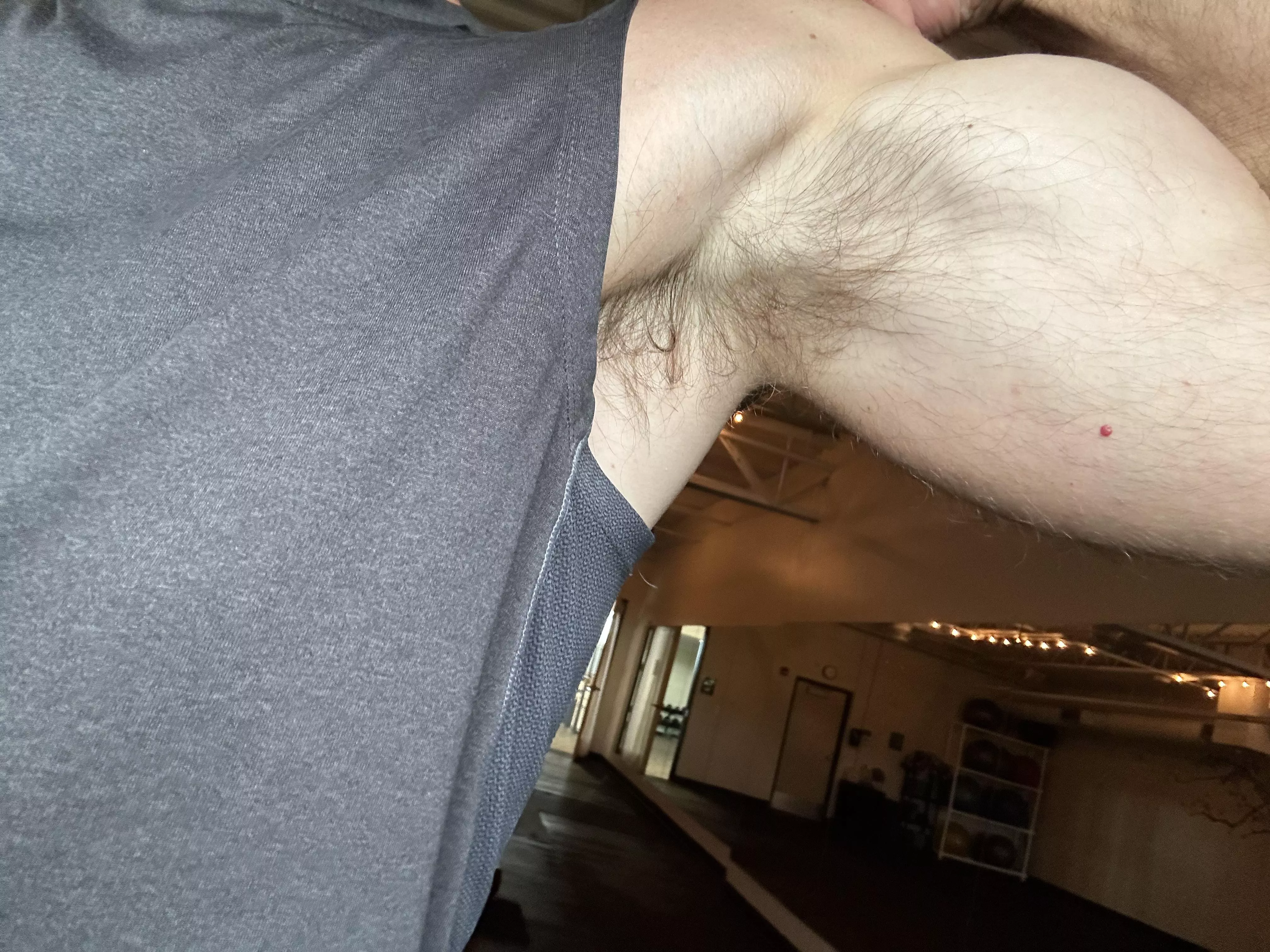 After workout sweat. I may have forgot deodorant as well 😂 posted by New-Effort