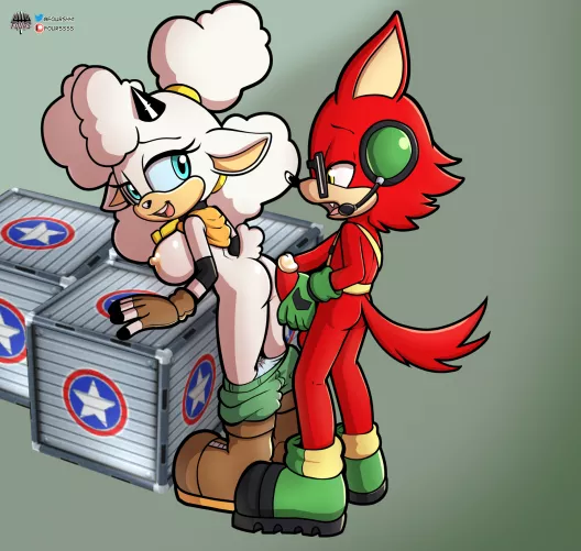 Buddy & Lanolin (Artist:Fourssss) by White-Whiskey