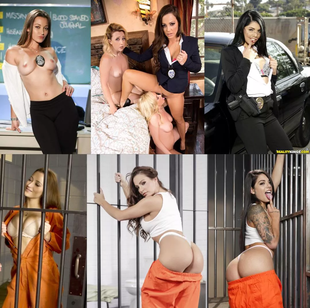 [Dani Daniels] or [Abigail Mac] or [Gina Valentina] as your partner in crime or law posted by bananahydra