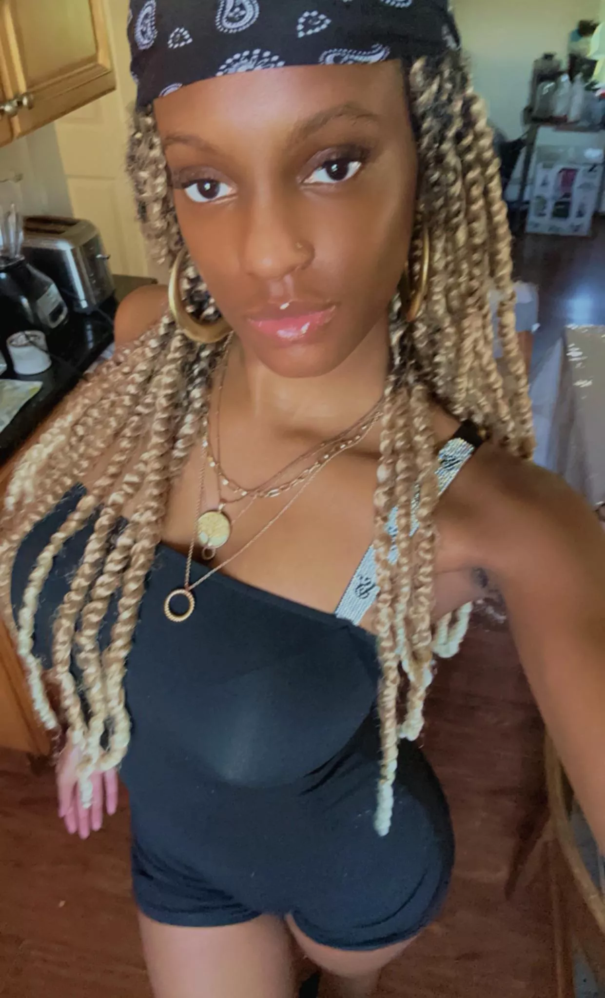 Dressed up just to chill in the house posted by goddessrierie