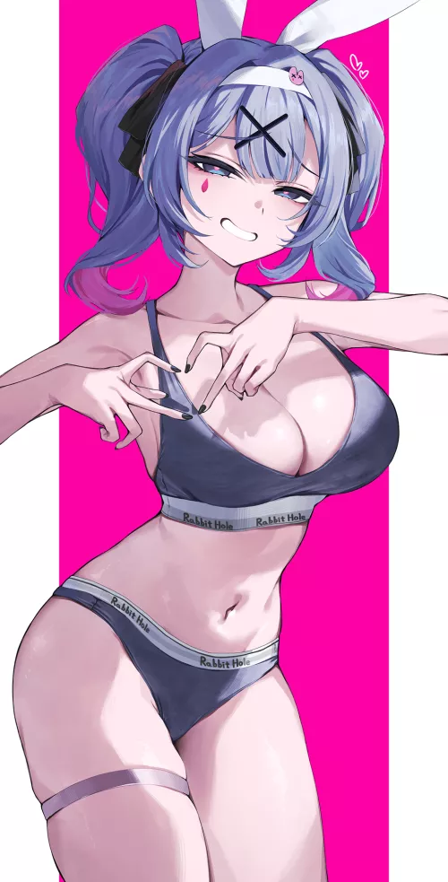 Rabbithole Miku [Vocaloid] by CheetahSperm18