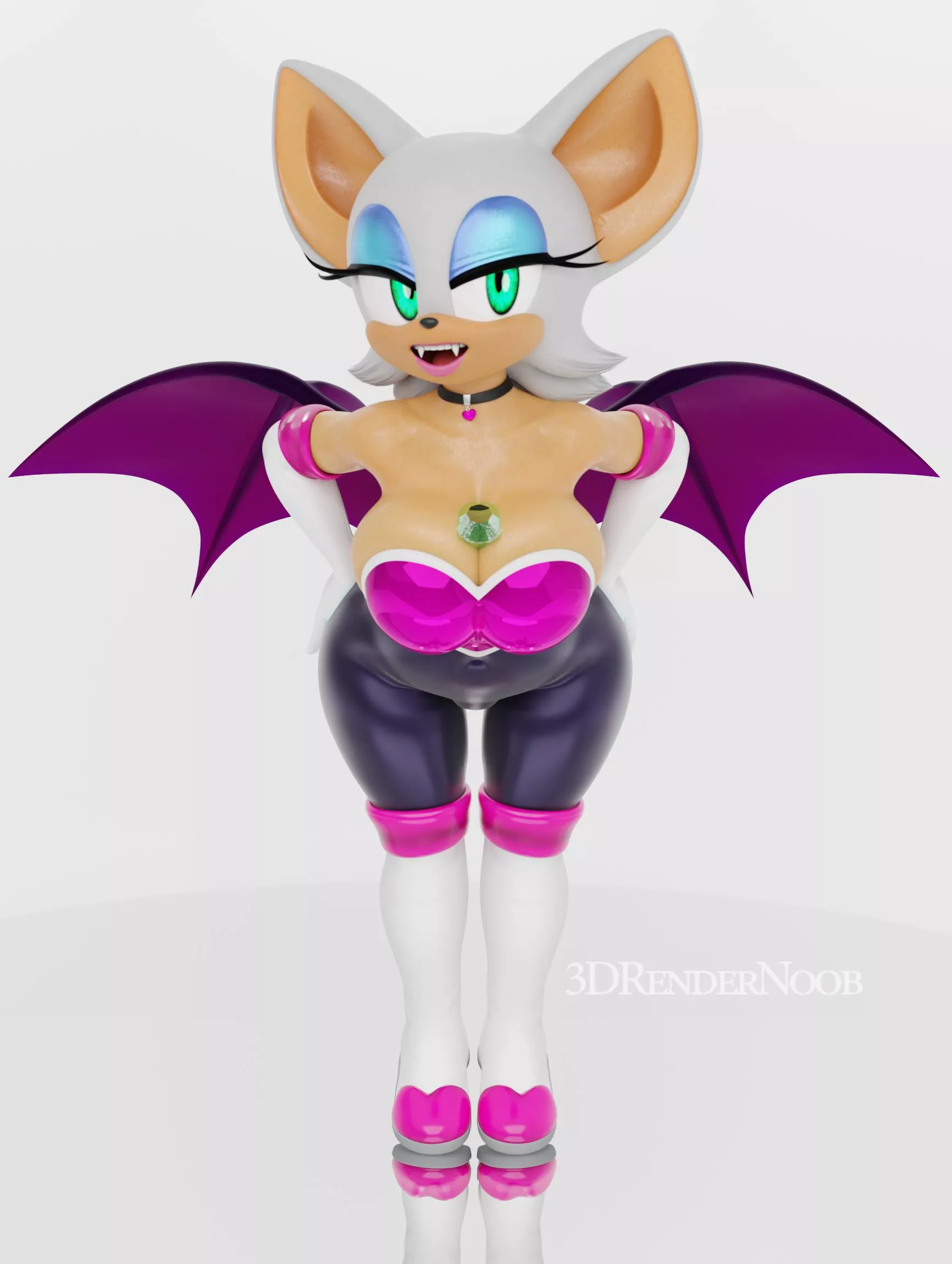 Rouge the Bat(RenderNoob) posted by TruthanDarkness