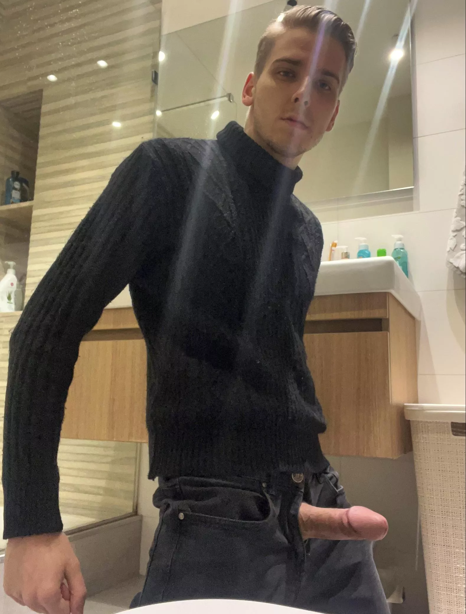 say yes if you would like to be my bottom  posted by TeasingLion