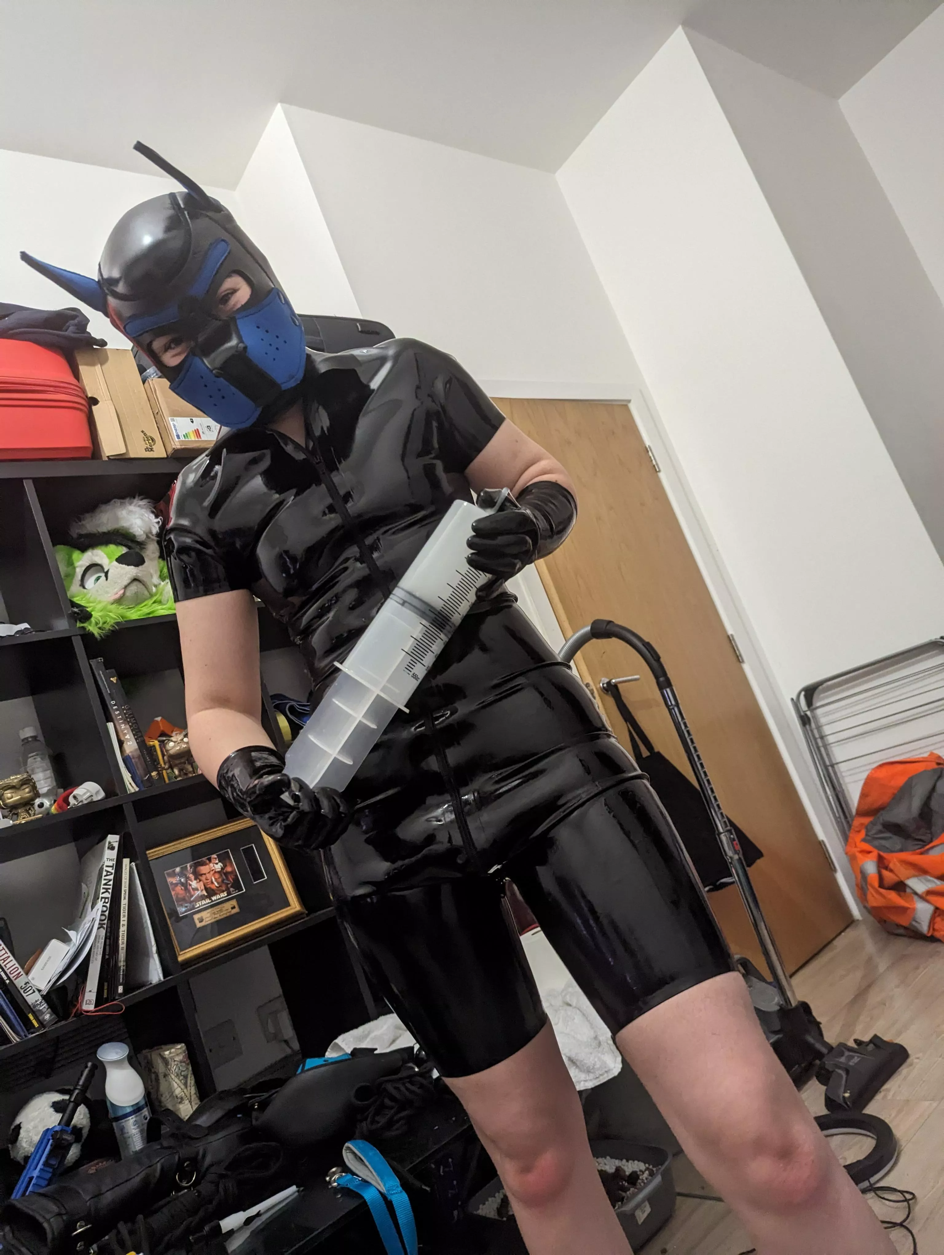 Small pup big amounts of cum lube (trans guy here so he/him) posted by transmanslut34